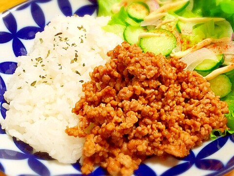 色々アレンジ♪カレーそぼろ(・肉・) 食欲倍増!!